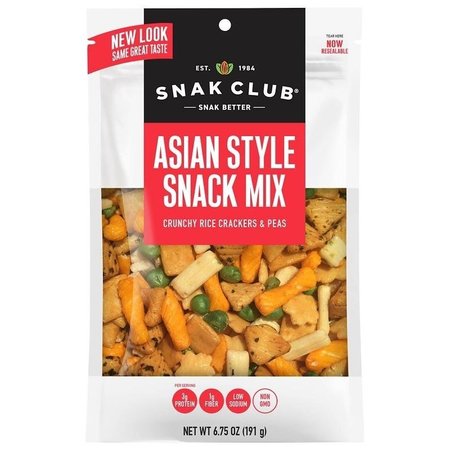 SNAK CLUB CSU29466 Oriental Snack Mix, Soy Flavor, 7 oz 700533